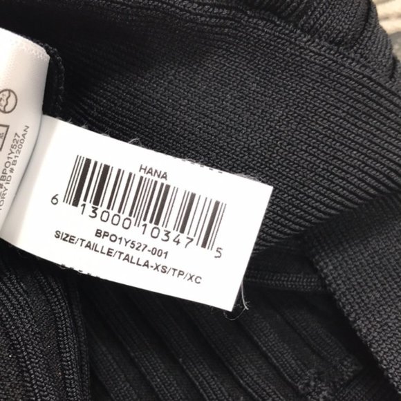 BCBGMAXAZRIA Hana Mock Neck Crop Top - Picture 5 of 7